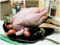 Poulet fermier Duc de Mayenne au cidre